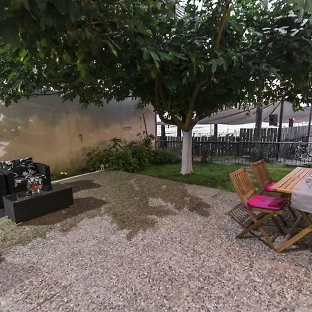Philoxenia! Beachfront House With Garden On The * Arkoudi