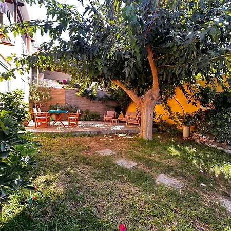 Philoxenia! Beachfront House With Garden On The Sand